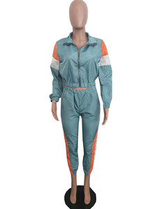 Hot Sale Tracksuit Training Device Printed Washed Polyester/Nylon Durable Casual Women Tracksuit - Product Image 2