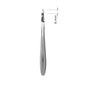 Cost-Effective Premium Quality Medical Steel Cuticle Nail Pliers 6mm Supper Sharp Russian Blade NC-10-6 Cuticle Nippers - Product Image 4