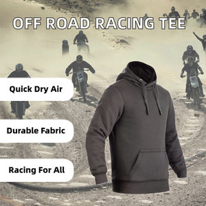 Men's Solid Color Hooded Fleece Sweatshirt Regular Fit Casual Hoodie With Front Pocket Autumn Wear - Product Image 2