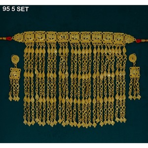 Gold Plated Fashion Martasha Necklace New <b>Arabic</b> Fashion Gold Plated Khannaki Necklace Elegant Dubai Bohemian Gold Plated - Product Image 1