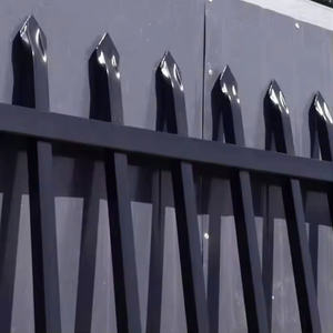 Rouleaux de panneaux de clôture de jardin en acier tubulaire carré, blanc et noir, étanches, écologiques, thermolaqués, taille personnalisable, Vietnam - Product Image 4