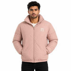 Men's Casual Padded <b>Jacket</b> Full Zip Stand Collar Warm Winter Outdoor Fashion Puffer Men's <b>Jackets</b> Streetwear Puffer <b>Jacket</b> OEM - Product Image 1