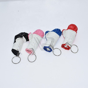 Mini Boxing Gloves Keychain for <b>Car</b> <b>Interior</b> Decoration Sports Style Boxing Glove Keychain for Fitness Lovers - Product Image 5