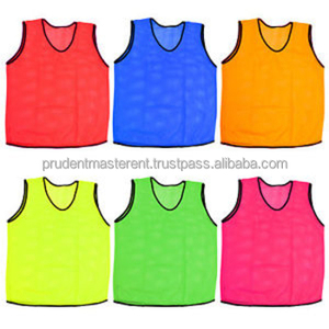 <b>Training</b> Soccer <b>Bibs</b> Short Sleeve Summer Anti-Bacterial 100% Polyester for Running - Product Image 3