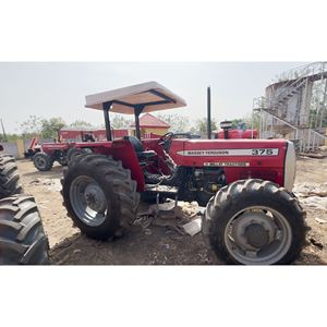 Tractor de servicio pesado Massey Ferguson MF 375 4WD 75 HP listo para arar y cultivar fabricado en Pakistán - Product Image 3