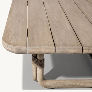 Sofá de teca para exteriores de hotel, conjunto de muebles de exterior para resort, sofás de jardín, sofá moderno para villa, muebles de patio para exteriores - Product Image 6