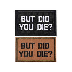 Badges uniformes, lettres, écussons, étoiles brodées, chenille, silicone, PVC - Product Image 6