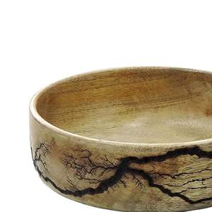 ชามไม้มะม่วงลายเฟรคทัล ชามไม้ทำมือสำหรับเสิร์ฟ ตกแต่งบ้าน - Product Image 5