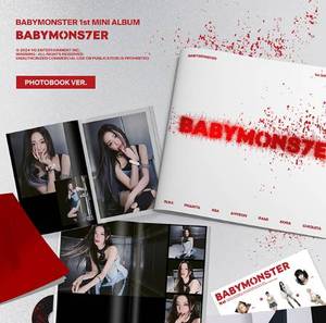 BABYMONSTER 1er mini-album [BABYMONS7ER] version photobook KPOP Groupe d'idoles coréennes Album officiel CD de collection Cadeau pour les fans Pop - Product Image 2