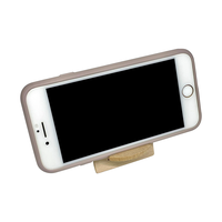 Support de bureau portable CALA en bois naturel, hauteur réglable, conception magnétique, montage facile, pour voyage, maison, bureau, appels vidéo, chargeur