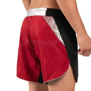 Shorts de MMA Premium, Tela Ligera y Elástica, Diseñados para Entrenamiento en Gimnasio y Sesiones Deportivas de Alto Rendimiento - Product Image 4
