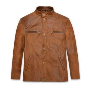 Veste en cuir sur mesure pour femme, de haute qualité, respirante et coupe-vent, en vente - Product Image 1