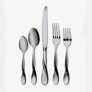 Juego de Cubiertos Elegantes de Acero Inoxidable de Primera Calidad, Aptos para Lavavajillas, Higiénicos y Fáciles de Limpiar, para Cocina Moderna y Uso en Fiestas - Product Image 5