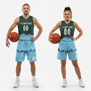 Maillot de basket-ball réversible, vêtements de sport par sublimation, uniforme de basket-ball, vêtements de basket-ball respirants - Product Image 4