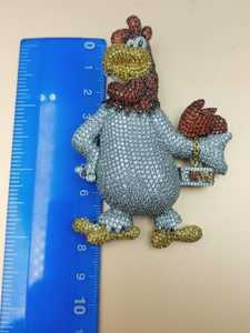 จี้รูปการ์ตูนเงินแท้ 925 ประดับเพชรโมอิสซาไนต์ VVS หรูหรา ชุบทอง 18K ได้รับการรับรองจาก GCI IDGL เครื่องประดับคุณภาพสูง - Product Image 5