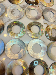 Luxury <b>Mother</b> of Pearl Napkin Ring – Handmade Shell Table Accessory for Hotels Restaurants and Events - Product Image 5
