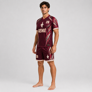 Ropa Deportiva Profesional Sublimada con Tela de Poliéster de Impresión Completa para Uniformes de Fútbol, Entrenamiento y Competencia - Product Image 5