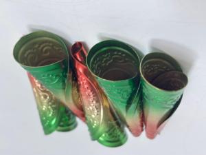 กระดิ่งหลากสีเมทัลลิกขายส่ง กระดิ่งสีรุ้งสำหรับตกแต่งเทศกาลและเครื่องประดับแฟชั่น - Product Image 3