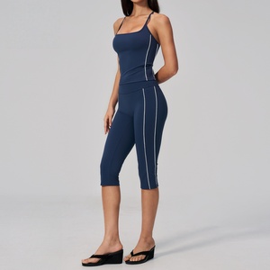 Ropa Deportiva para Mujer, Sujetador Deportivo de Secado Rápido, Pantalones Cortos Deportivos Casuales, Conjuntos Deportivos para Gimnasio, Fitness y Yoga - Product Image 1
