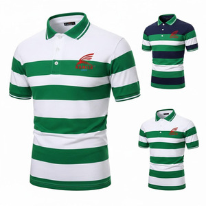 Nueva camiseta de verano de alta calidad para hombre, con estampado de lujo, logotipo bordado en algodón, talla grande, servicio OEM. - Product Image 3