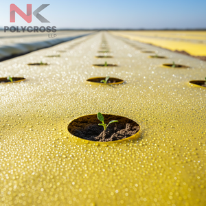 Lámina de Plástico Negra Plateada para Acolchado Agrícola, Película Protectora UV para Control de Malezas, para Cultivo de Vegetales, Frutas y Cultivos - Product Image 4