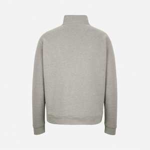 <b>Women</b> Fashion Fleece <b>Quarter</b> <b>Zip</b> Heather Gray Ladies <b>Quarter</b> <b>Zip</b> Fleece Zipper <b>Sweatshirts</b> Hoodie - Product Image 4