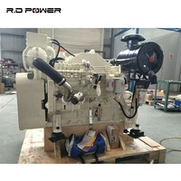 Moteur diesel marin avec boîte de vitesses certifié CCS, 6cta8.3 6LTAA8.9 220hp 300hp à vendre, moteur diesel 4 temps pour marine