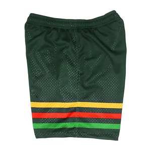 Hot Selling Men <b>Mesh</b> <b>Shorts</b> Online Sale Breathable Knee Length Quick Dry Vintage Mid Drawstring Closure Solid White Sport <b>Short</b> - Product Image 2