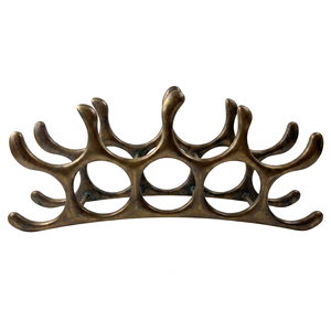 Countertop Wine Rack Holder Wineglass Holder 5-9 Bottle Capacity Display Stand Home Furniture Wine Bottle Holder - Product Image 3
