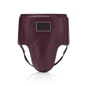 Customizable Professional Soft Anti-Sweat Groin Guard Latest Adjustable Protective Design Genuine PU Leather <b>Boxing</b> - Product Image 6