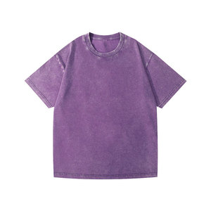Camiseta de Manga Corta para Hombre, Diseño de Cara de Payaso Pintada a Mano, Cuello Redondo, Corte Regular Informal, Logotipo Estampado en la Parte Delantera - Product Image 1