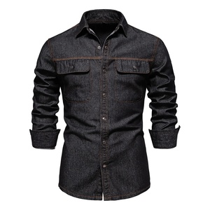 Chaqueta Vaquera Unisex Nueva 2025, Directo de Fábrica, Tallas Grandes, Temporada de Invierno, Cuello Alto, 100% Algodón, Transpirable, Secado Rápido - Product Image 2