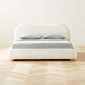 Modern Bedroom Indoor Furniture Customized Classic Home Upholstered <b>Bed</b> - Product Image 4