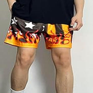 Pantalones cortos de hombre con cremallera, cintura media, transpirables, de secado rápido, con botones, estilo casual urbano, subidos por Dress Sports - Product Image 5