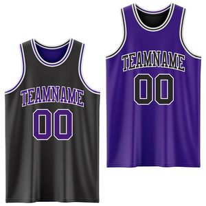 Maillots de basket personnalisés haut de gamme - Ensembles respirants pour l'été, grandes tailles, avec propriétés de séchage rapide et antibactériennes, vêtements de sport - Product Image 1