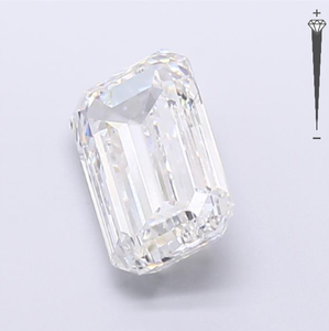 Diamante Cultivado en Laboratorio con Certificación IGI, Corte Esmeralda de 4.02 CT, Color E, Claridad VVS2, CVD LG 774620975, ROYAL GEMS para Joyería - Product Image 2