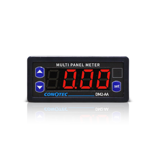 CONOTEC FOX-DM2-AA แผงมิเตอร์แบบดิจิตอลหลายแผงมิเตอร์5A/2.5A 1a 500mA/250mA 100mA/50mA ช่วงเอาต์พุต5A - Product Image 1