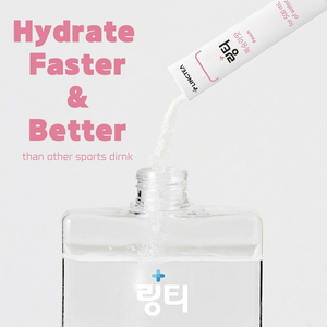 LINGTEA Bebida Electrolítica Original para Hidratación, Sabor Durazno, en Polvo, 11.4g (40kcal)*10, Certificado GMP, Vitamina C, Hecho en Corea - Product Image 3