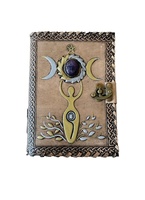 Soleil et lune mère de terre pierre Vintage sort livre d'ombres Journal pour écrire hommes et femmes école fournitures de bureau planificateur