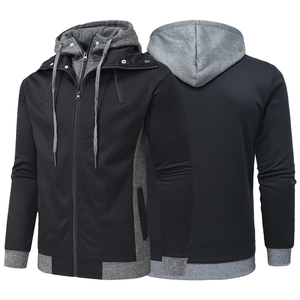 Sudadera con Capucha para Hombre, Servicio OEM, Algodón y Felpa, Estilo Simple, Gruesa, para Invierno, Uso Diario Informal, Fabricante - Product Image 6