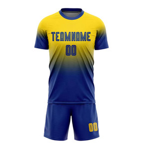 Maillots de football pour jeunes de haute qualité et à prix abordable, sublimation personnalisée, kit d'échauffement de football, maillots de football pour hommes, uniformes - Product Image 4