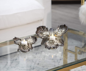 เชิงเทียนกล้วยไม้สำหรับขายส่งจำนวนมาก MOQ ต่ำ ที่วางดอกไม้โลหะสำหรับตกแต่งโต๊ะ งานแต่งงาน และตกแต่งบ้าน - Product Image 1