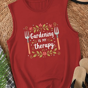 Le jardinage est ma thérapie Gilet décontracté pour femme - Product Image 2