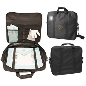 Masonic <b>Apron</b> Carrying Case D.O.I-Cordura Fabrics-Lightweight Square Shape Masonic Regalia WM/MM & Provincial <b>Apron</b> Case (MM/WM) - Product Image 1