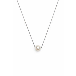 Collier pendentif en perles d'eau douce Revalia Vms2 pour femmes, bijoux minimalistes élégants, à porter au quotidien, pour mariage - Product Image 1