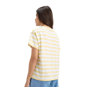 Solid Trader Premium Comfort Breathable Lightweight Elasticity Short Sleeve Plain <b>Top</b> Casual Streetwear Women Tee Shirt - Product Image 3