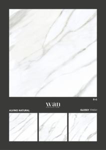 พื้นกระเบื้องพอร์ซเลนผิวมันเงาขนาด 60x60 ซม. ออกแบบมาเพื่อเพิ่มการสะท้อนแสง สร้างความเงางามสมบูรณ์แบบ และยกระดับความทันสมัย - Product Image 5