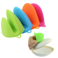 Maniques de cuisine en silicone - Résistantes aux hautes températures, antiadhésives, protecteurs thermiques pour la cuisine