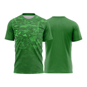 Maillot de football à col rond et manches courtes, personnalisable avec le nom de l'équipe, unisexe, adulte, séchage rapide, respirant, léger, 100% polyester - Product Image 2