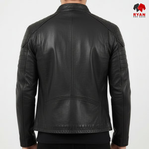 Veste en cuir respirante pour homme, design personnalisé Ryan Pro Gear, impression de logo sur mesure - Product Image 6